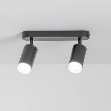 Brilagi - Kúpeľňové bodové svietidlo SELE 2xGU10/30W/230V IP44 čierna