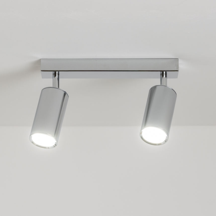 Brilagi - Kúpeľňové bodové svietidlo SELE 2xGU10/30W/230V IP44 lesklý chróm