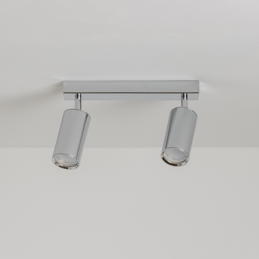 Brilagi - Kúpeľňové bodové svietidlo SELE 2xGU10/30W/230V IP44 lesklý chróm