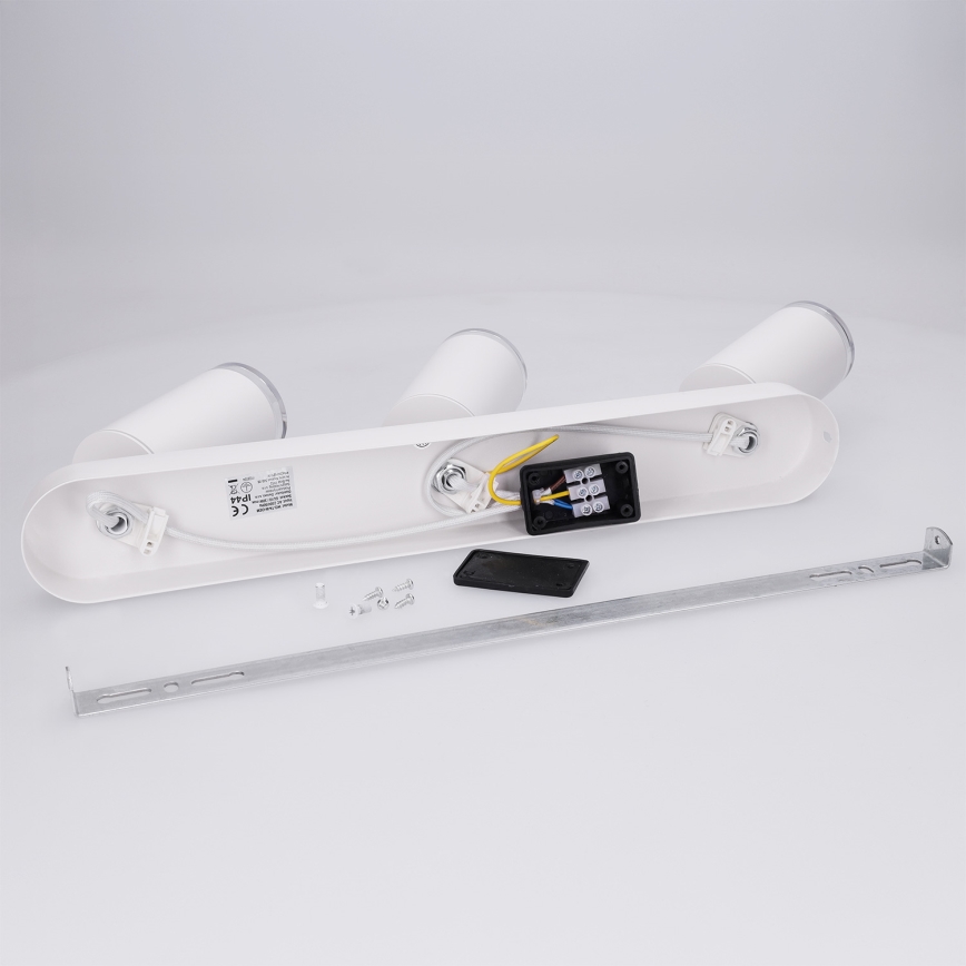 Brilagi - Kúpeľňové bodové svietidlo SELE 3xGU10/30W/230V IP44 biela