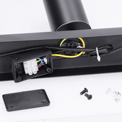 BRILAGI - Kúpeľňové bodové svietidlo SELE 3xGU10/30W/230V IP44 čierna