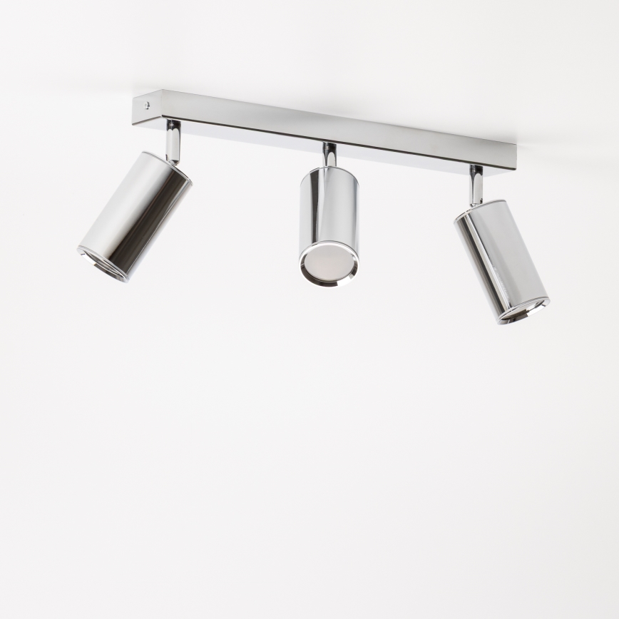 Brilagi - Kúpeľňové bodové svietidlo SELE 3xGU10/30W/230V IP44 lesklý chróm
