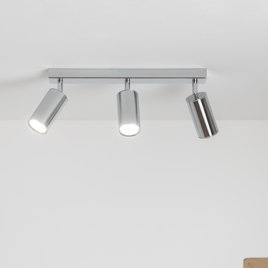 Brilagi - Kúpeľňové bodové svietidlo SELE 3xGU10/30W/230V IP44 lesklý chróm