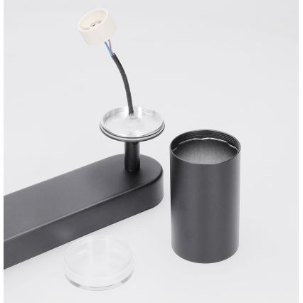 Brilagi - Kúpeľňové bodové svietidlo SELE 4xGU10/30W/230V IP44 čierna