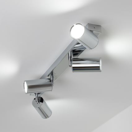 Brilagi - Kúpeľňové bodové svietidlo SELE 4xGU10/30W/230V IP44 lesklý chróm
