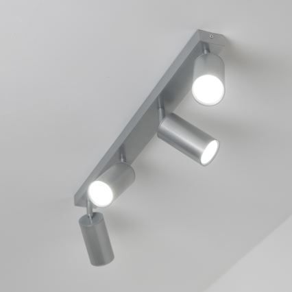 Brilagi - Kúpeľňové bodové svietidlo SELE 4xGU10/30W/230V IP44 strieborná