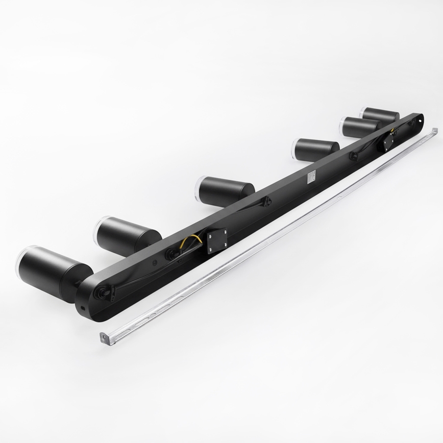 Brilagi - Kúpeľňové bodové svietidlo SELE 6xGU10/30W/230V IP44 čierna