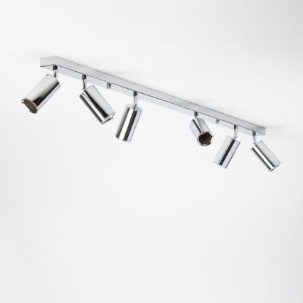 Brilagi - Kúpeľňové bodové svietidlo SELE 6xGU10/30W/230V IP44 lesklý chróm