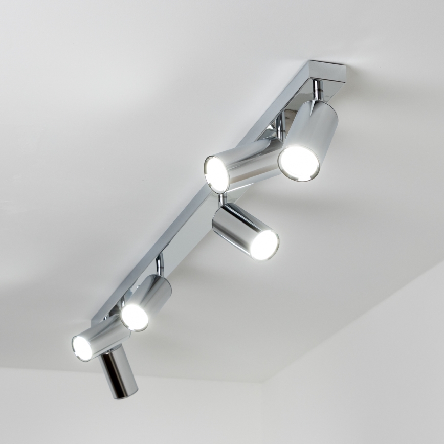 Brilagi - Kúpeľňové bodové svietidlo SELE 6xGU10/30W/230V IP44 lesklý chróm
