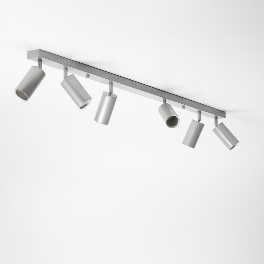 Brilagi - Kúpeľňové bodové svietidlo SELE 6xGU10/30W/230V IP44 strieborná