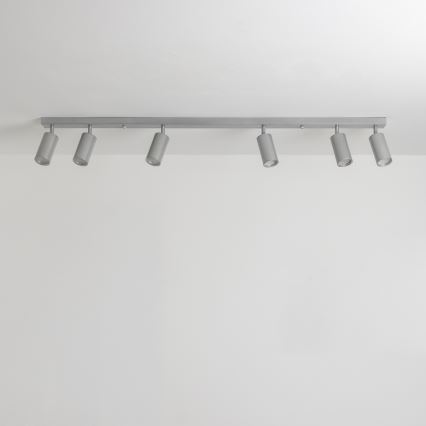 Brilagi - Kúpeľňové bodové svietidlo SELE 6xGU10/30W/230V IP44 strieborná