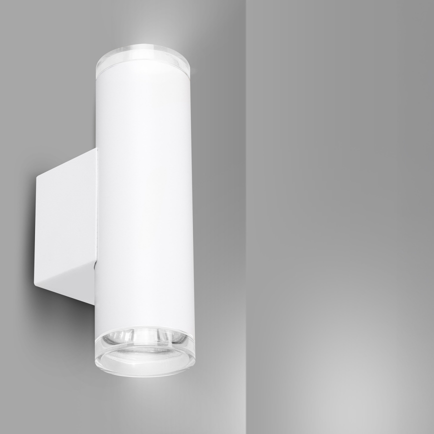 Brilagi - Kúpeľňové nástenné bodové svietidlo SELE AQUA 2xGU10/30W/230V IP44 biela