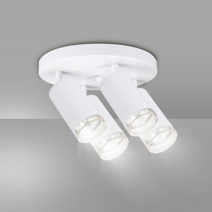Brilagi - Kúpeľňové bodové svietidlo SELE AQUA 4xGU10/30W/230V IP44 biela