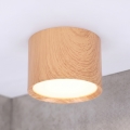 BRILAGI - Kúpeľňové bodové svietidlo SMOOTH 1xGX53/15W/230V 60x82 mm dubový dekor IP54