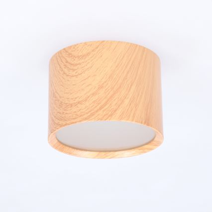 BRILAGI - Kúpeľňové bodové svietidlo SMOOTH 1xGX53/15W/230V 60x82 mm dubový dekor IP54