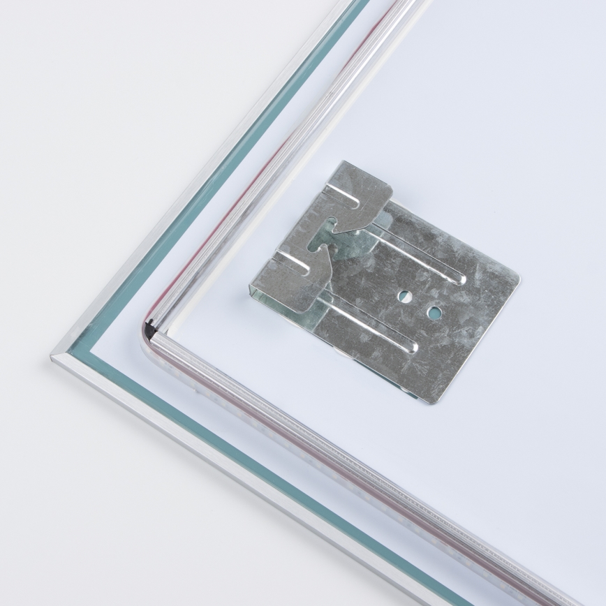 Brilagi - LED kúpeľňové zrkadlo DESIO LED/20W/230V 40x60 cm strieborné IP44 CRI 90 stmievateľné + CCT