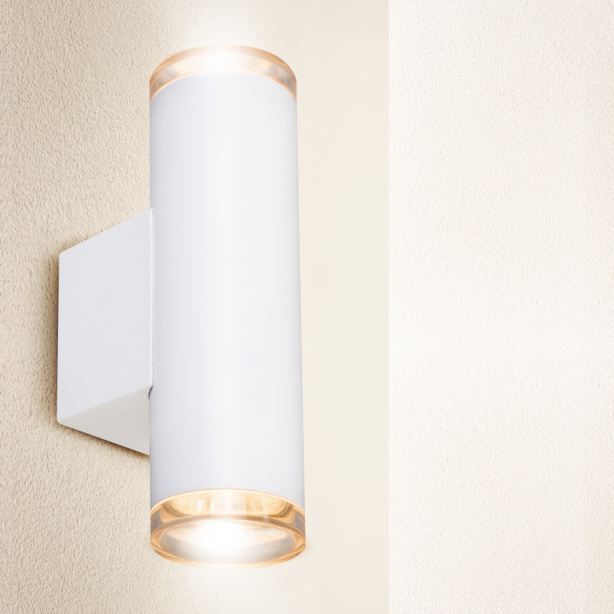 Brilagi - Kúpeľňové nástenné bodové svietidlo SELE AQUA 4xGU10/30W/230V IP44 biela