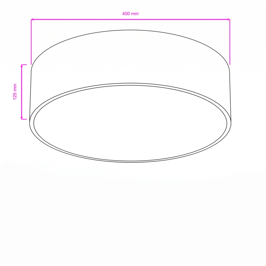 BRILAGI - Kúpeľňové stropné svietidlo POOL 3xE27/15W/230V priemer 40 cm IP54 béžové