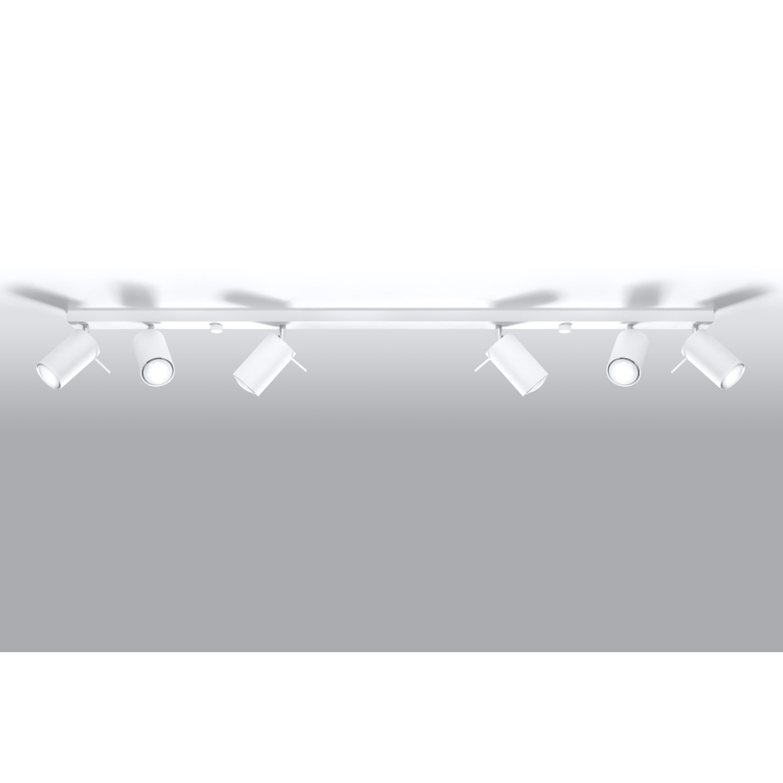 Brilagi -  LED Bodové svietidlo ASMUS 6xGU10/7W/230V biela
