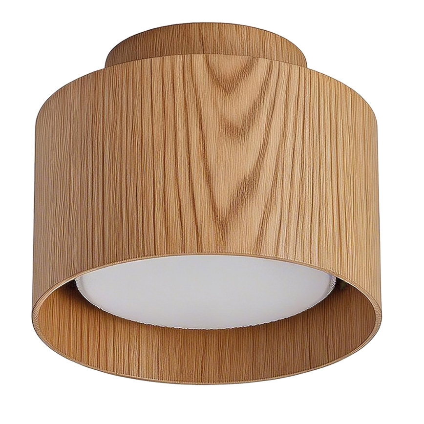 BRILAGI - LED bodové svietidlo BACKLIT 1xGX53/15W/230V + LED/3W pr. 10 cm dubový dekor