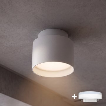 BRILAGI - LED bodové svietidlo BACKLIT 1xGX53/15W/230V + LED/3W pr. 8 cm biela