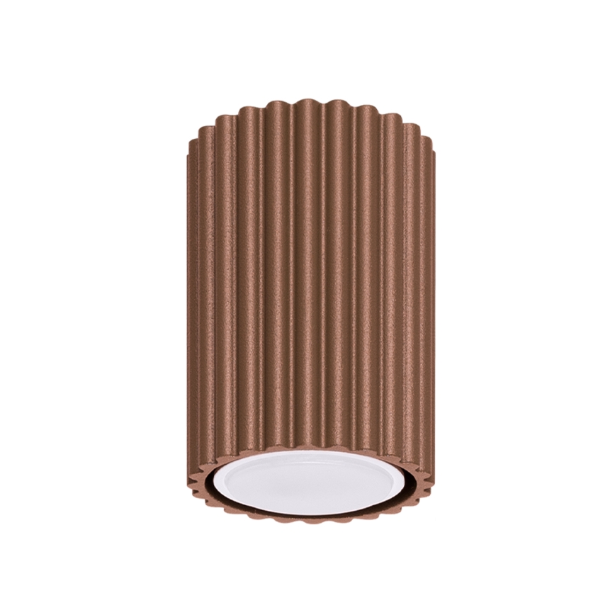 Brilagi - LED bodové svietidlo CRESTO 1xGU10/10W/230V 10 cm hnedá