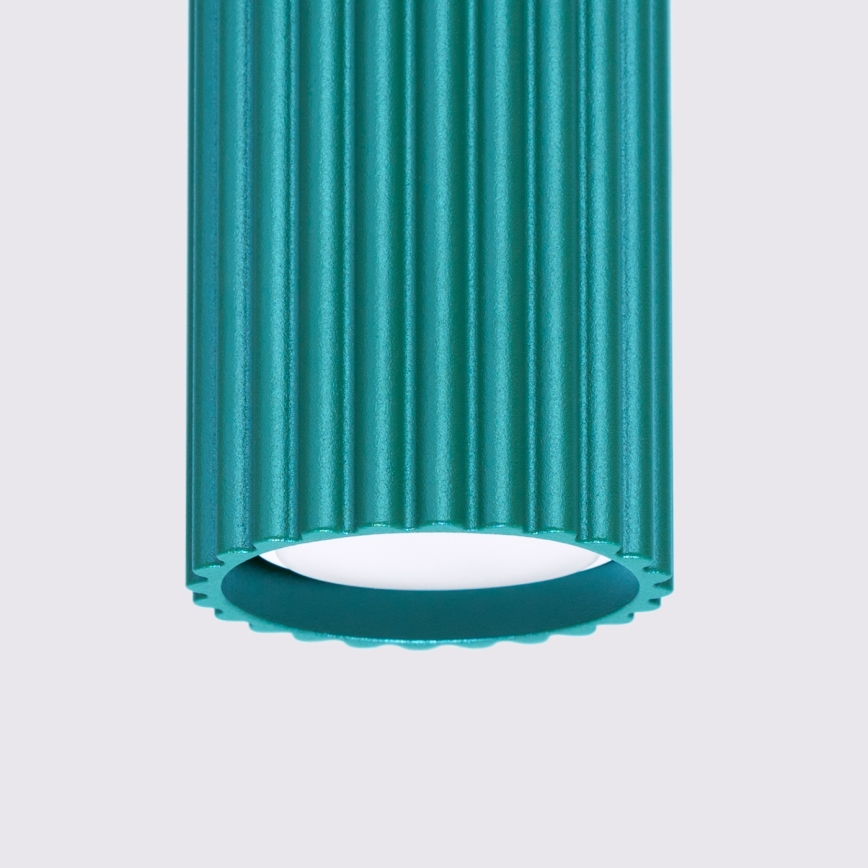 Brilagi - LED bodové svietidlo CRESTO 1xGU10/10W/230V 10 cm tyrkysové