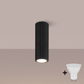 Brilagi - LED bodové svietidlo CRESTO 1xGU10/10W/230V 20 cm čierne