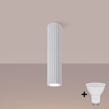 Brilagi - LED bodové svietidlo CRESTO 1xGU10/10W/230V 30 cm biele