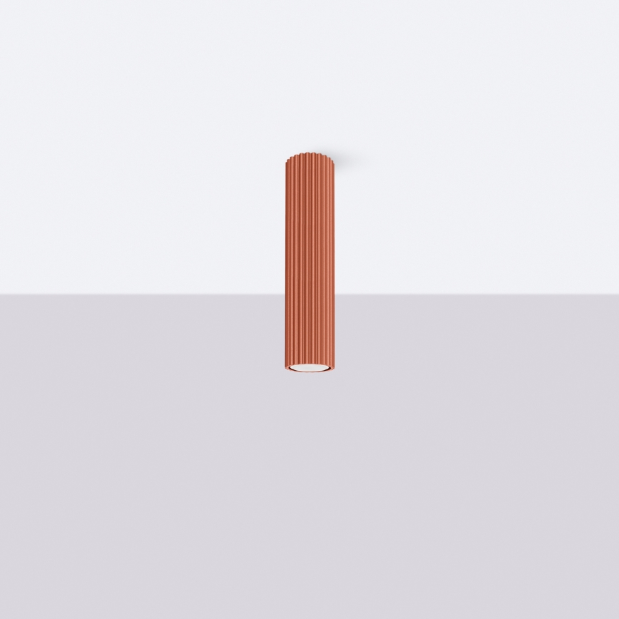 Brilagi - LED bodové svietidlo CRESTO 1xGU10/10W/230V 30 cm červené