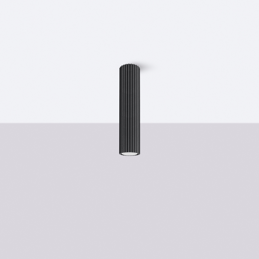 Brilagi - LED bodové svietidlo CRESTO 1xGU10/10W/230V 30 cm čierne