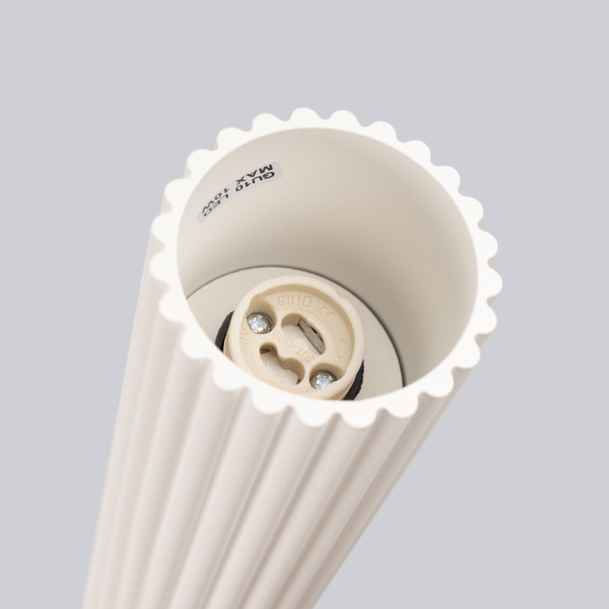 Brilagi - LED bodové svietidlo CRESTO 1xGU10/10W/230V 30 cm krémová