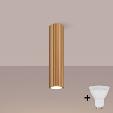 Brilagi - LED Bodové svietidlo CRESTO 1xGU10/10W/230V 30 cm zlaté