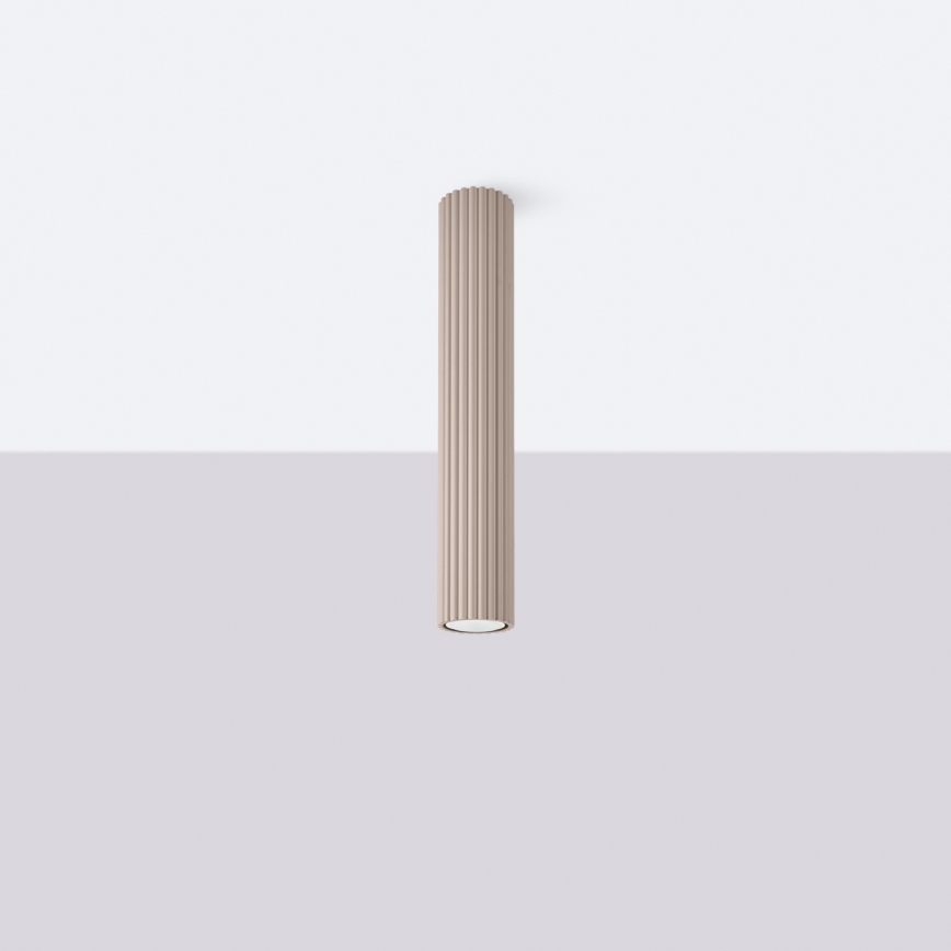 Brilagi - LED bodové svietidlo CRESTO 1xGU10/10W/230V 40 cm taupe