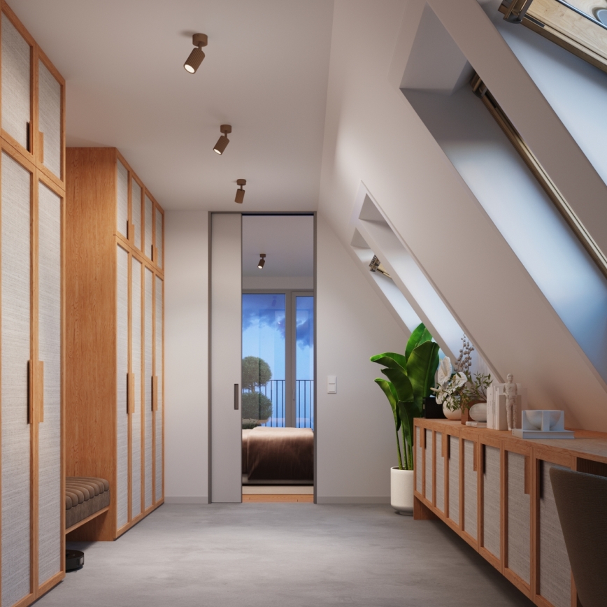 Brilagi - LED bodové svietidlo CRESTO 1xGU10/10W/230V hnedé