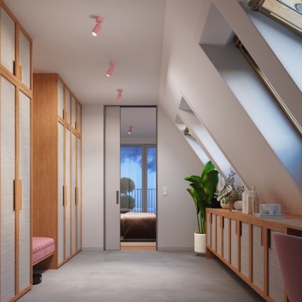 Brilagi - LED bodové svietidlo CRESTO 1xGU10/10W/230V ružové