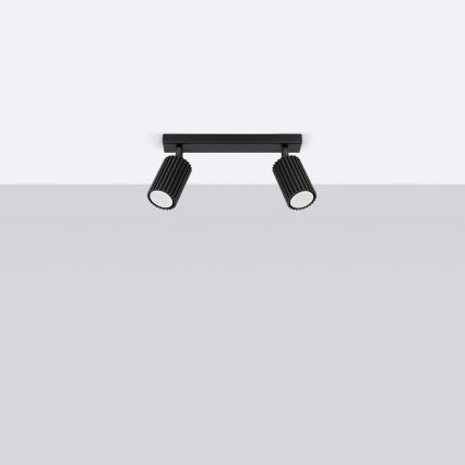 Brilagi - LED bodové svietidlo CRESTO 2xGU10/10W/230V čierne