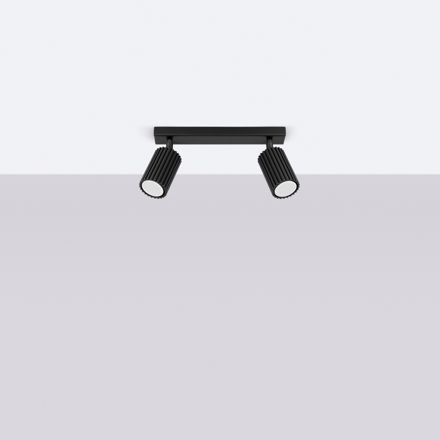 Brilagi - LED bodové svietidlo CRESTO 2xGU10/10W/230V čierne