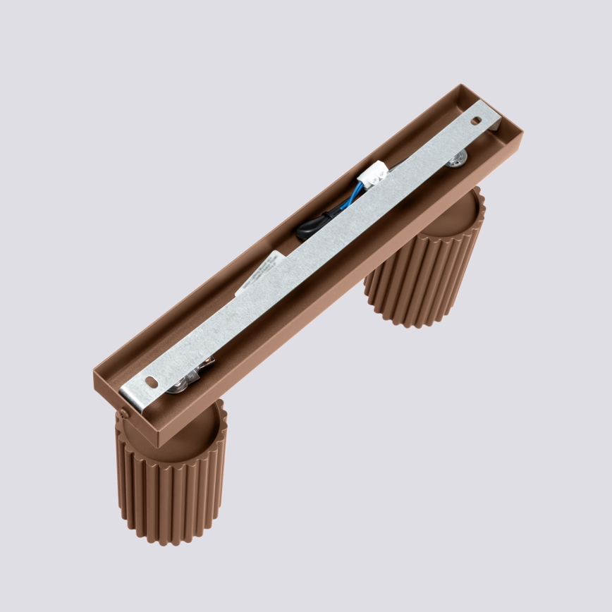 Brilagi - LED bodové svietidlo CRESTO 2xGU10/10W/230V hnedé