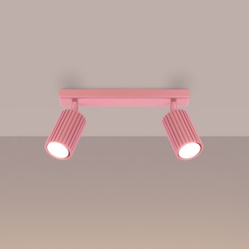 Brilagi - LED bodové svietidlo CRESTO 2xGU10/10W/230V ružové