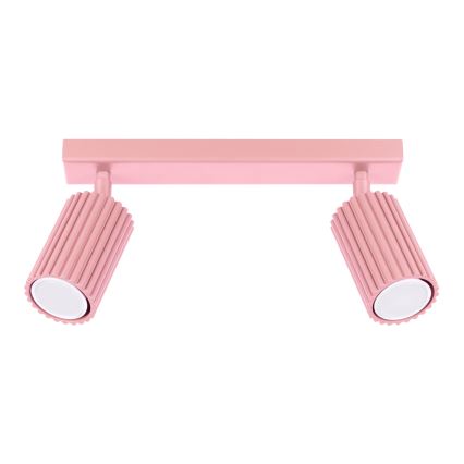 Brilagi - LED bodové svietidlo CRESTO 2xGU10/10W/230V ružové