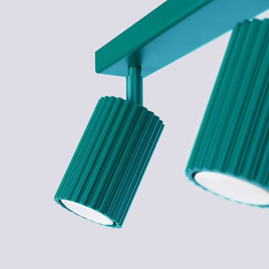 Brilagi - LED bodové svietidlo CRESTO 2xGU10/10W/230V tyrkysové