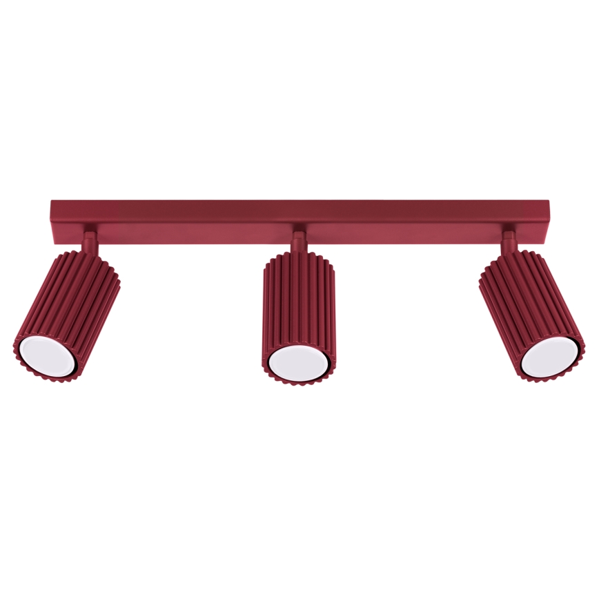 Brilagi - LED bodové svietidlo CRESTO 3xGU10/10W/230V bordové