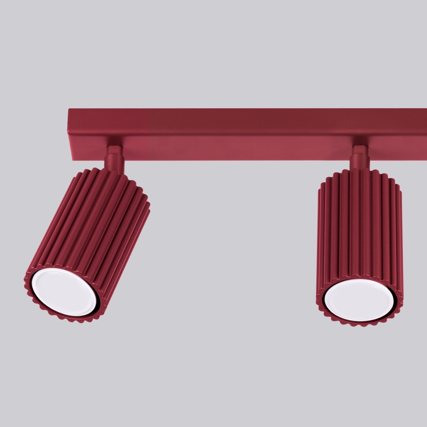 Brilagi - LED bodové svietidlo CRESTO 3xGU10/10W/230V bordové