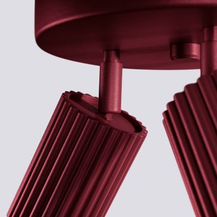 Brilagi - LED bodové svietidlo CRESTO 3xGU10/10W/230V bordové