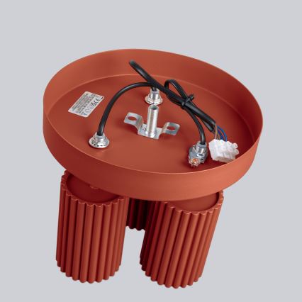 Brilagi - LED bodové svietidlo CRESTO 3xGU10/10W/230V červené