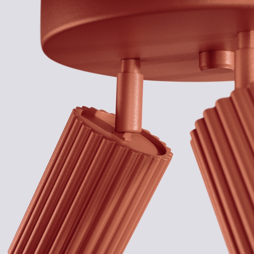 Brilagi - LED bodové svietidlo CRESTO 3xGU10/10W/230V červené