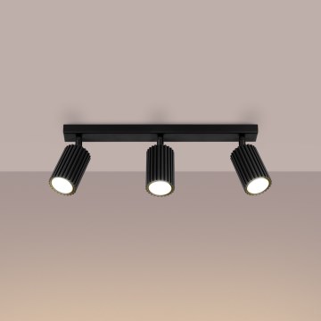 Brilagi - LED bodové svietidlo CRESTO 3xGU10/10W/230V čierna