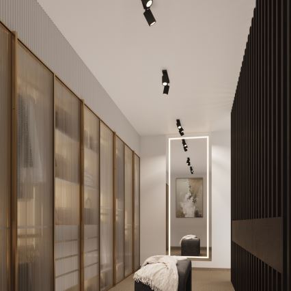 Brilagi - LED bodové svietidlo CRESTO 3xGU10/10W/230V čierna