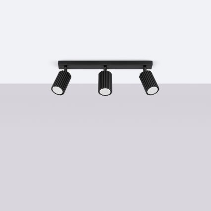 Brilagi - LED bodové svietidlo CRESTO 3xGU10/10W/230V čierna